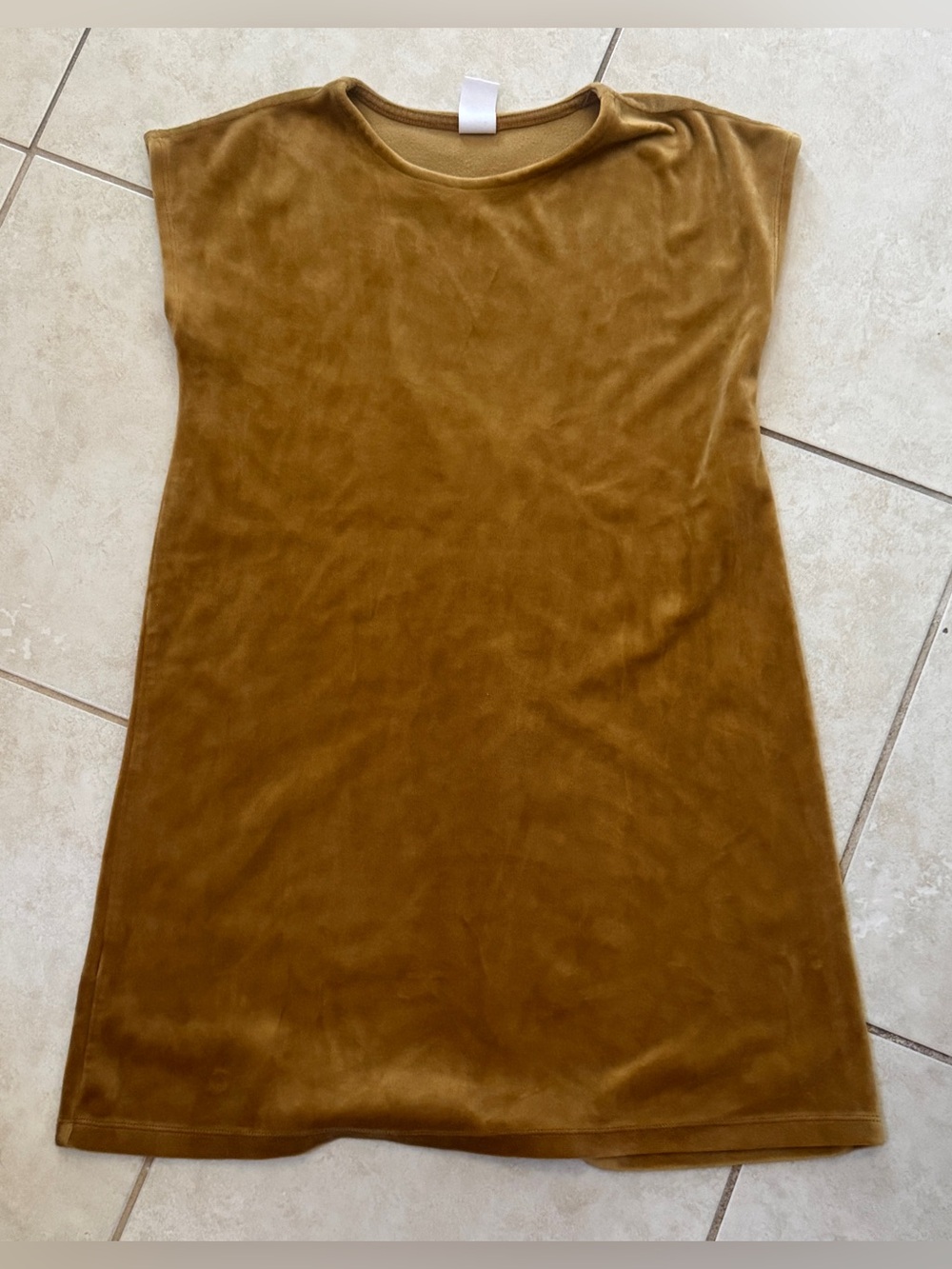 Tea Collection Girls Velour Shift Dress